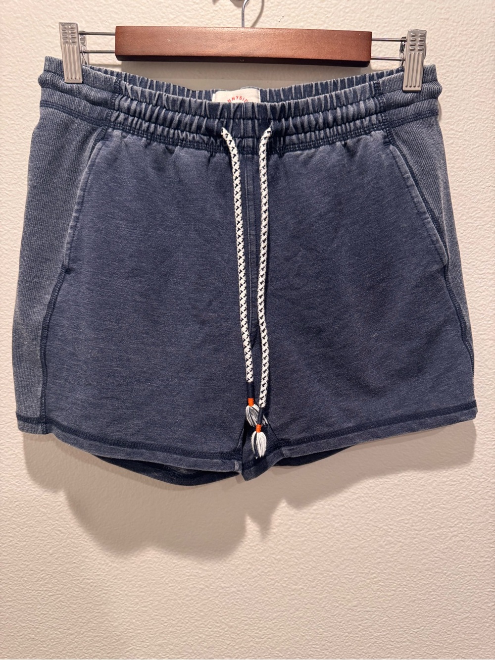 Sundry Navy Drawstring Athletic Shorts